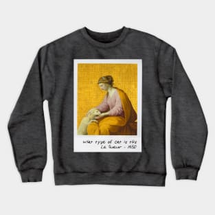 le sueur - what type of cat Crewneck Sweatshirt